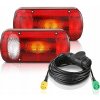 Sada svetiel pre príves: Zadné Svetlá + obrysové LED svetlá + 5m kábel s 13-pinovou zástrčkou Sada svetiel pre príves: Zadné Svetlá + obrysové LED svetlá + 5m kábel s 13-pinovou zástrčkou