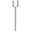 Domax zapustená pätka stĺpika typu U PS R500 120 - 121 x 60 x 124 x 4.0 mm Domax zapustená pätka stĺpika typu U PS R500 120 - 121 x 60 x 124 x 4.0 mm