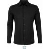 NEOBLU 3198 BALTHAZAR MEN / Pánska košeľa s dlhým rukávom - deep black XXL NEOBLU 3198 BALTHAZAR MEN / Pánska košeľa s dlhým rukávom - deep black XXL