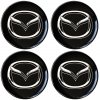 nálepky na auto kolesovky Mazda o 5,5 cm čierne nálepky na auto kolesovky Mazda o 5,5 cm čierne