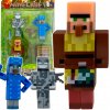 MINECRAFT SADA FIGÚROK 6v1 POSTAVIČKY Z HRY VILAGER ZOMBIE VEĽKÁ SADA 6v1 MINECRAFT SADA FIGÚROK 6v1 POSTAVIČKY Z HRY VILAGER ZOMBIE VEĽKÁ SADA 6v1