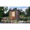 fínska sauna KARIBU HYTTI 1 (97703) terragrau LG4123