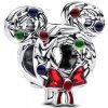 Pandora Strieborná korálka Vianočný veniec Mickey Mouse Disney 793531C01 Pandora Strieborná korálka Vianočný veniec Mickey Mouse Disney 793531C01