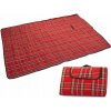 Verk Pikniková deka 150 x 200 cm károvaná červená Verk Pikniková deka 150 x 200 cm károvaná červená
