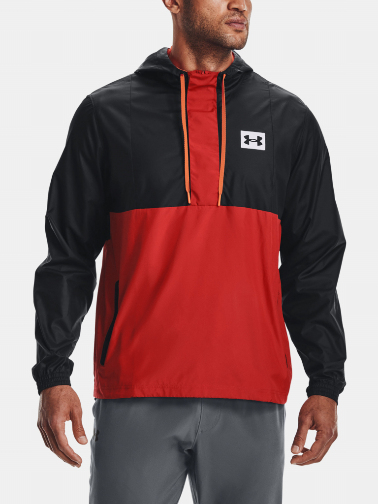 Under Armour Woven Alma Mater Anorak 839/Radiant Red/Black