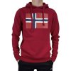 NORWAY COTTON FLEECE Pánska mikina US L 129443 Bordeaux NORWAY COTTON FLEECE Pánska mikina US L 129443 Bordeaux
