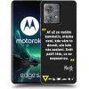 Picasee silikónový čierny obal pre Motorola Edge 40 Neo - Kazma - SVĚT PATŘÍ TĚM, CO SE NEPOSEROU Picasee silikónový čierny obal pre Motorola Edge 40 Neo - Kazma - SVĚT PATŘÍ TĚM, CO SE NEPOSEROU