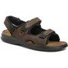 Josef Seibel 10236 hnědé pánské nadměrné sandály Josef Seibel 10236 hnědé pánské nadměrné sandály