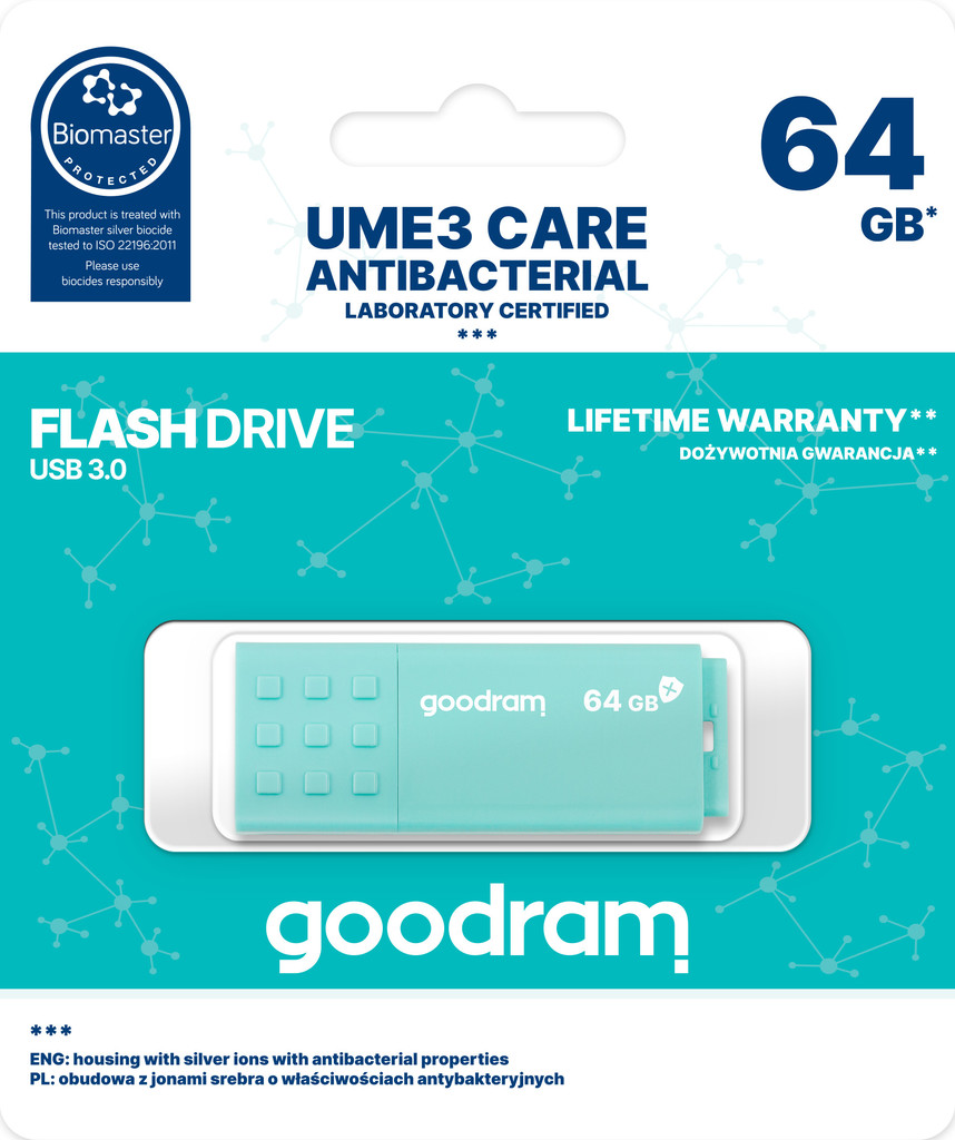 GOODRAM UME 3 Care 64GB UME3-0640CRR11