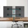 ONKRON stojan pre štvoricu monitorov pre 13 až 34-palcové LCD LED OLED obrazovky do 8 kg, čierny D421E-B ONKRON stojan pre štvoricu monitorov pre 13 až 34-palcové LCD LED OLED obrazovky do 8 kg, čierny D421E-B