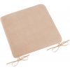 Bellatex hladký Korall micro béžová 40 x 40 cm