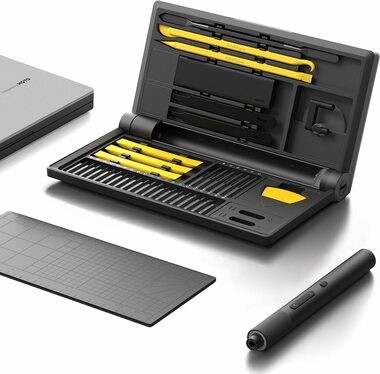 Hoto Precision Screwdriver Kit Pro čierna / 45 nástavcov / USB-C (57983118509)