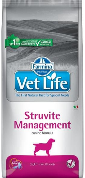 Vet Life Natural Canine Dry Struvite Management 2 kg