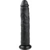 Easytoys - prísavný extra veľký dildo (28,5 cm) - čierny Easytoys - prísavný extra veľký dildo (28,5 cm) - čierny