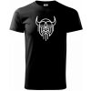 Viking logo - Tričko extra veľké (5-8XL) - 5XL ( Čierna ) Viking logo - Tričko extra veľké (5-8XL) - 5XL ( Čierna )