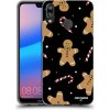 Picasee silikónový čierny obal pre Huawei P20 Lite - Gingerbread Picasee silikónový čierny obal pre Huawei P20 Lite - Gingerbread