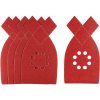 Stanley STA31457 - Papier brúsny na multibrúsku žehličkový tvar dierovaný, P240, 5ks, suchý zips, pre Black+Decker Stanley STA31457 - Papier brúsny na multibrúsku žehličkový tvar dierovaný, P240, 5ks, suchý zips, pre Black+Decker