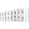 Top Tools Trubkové kľúče 6-22 mm 10 ks sada 35D193