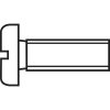 TOOLCRAFT 888012 skrutky s valcovou hlavou M1 10 mm drážka DIN 84 ocel pozinkované 20 ks