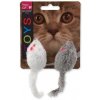 MAGIC CAT - Hračka, hrkajúce myšky s catnipom, 11 cm, 2 ks MAGIC CAT - Hračka, hrkajúce myšky s catnipom, 11 cm, 2 ks