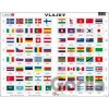 Larsen Vlajky a hlavní města 80 dielov Larsen Vlajky a hlavní města 80 dielov