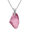 For You Prívesok Swarovski elements Galactic ružový LIGHT ROSE 1576
