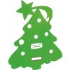 Alubox MIA Green tree - výmenný kryt pre poštové schránky MIA box, strom