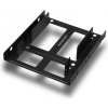 AXAGON RHD-225, kovový rámeček pro 2x 2.5'' HDD/SSD do 3.5'' pozice, montáž ventilátoru Axagon AXAGON RHD-225, kovový rámeček pro 2x 2.5'' HDD/SSD do 3.5'' pozice, montáž ventilátoru Axagon