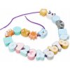 Adam toys Pastelové korálky na navliekanie Adam toys Pastelové korálky na navliekanie