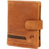 Pánska kožená peňaženka Nordee hnědá KZ54410 Pánska kožená peňaženka Nordee hnědá KZ54410