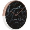 Nástenné hodiny KA5605BK, Karlsson, Marble Delight, 30cm Nástenné hodiny KA5605BK, Karlsson, Marble Delight, 30cm