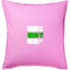 Turistická značka - zelená - Vankúš 50x50 - 50x50 - Vrátane výplne ( Ružová ) Turistická značka - zelená - Vankúš 50x50 - 50x50 - Vrátane výplne ( Ružová )