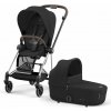 CYBEX Kočík kombinovaný Mios 3.0 Chrome Brown Sepia Black Platinum 2023 CYBEX Kočík kombinovaný Mios 3.0 Chrome Brown Sepia Black Platinum 2023