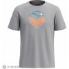 Smartwool FOURTEENER Active SHORT SLEEVE Graphic tričko ight gray heather
