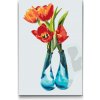 Vymalujsisam.sk Maľovanie podľa čísiel - Tulipány vo váze Veľkosť: 40x60cm, Rám: Na kartónovej doske Vymalujsisam.sk Maľovanie podľa čísiel - Tulipány vo váze Veľkosť: 40x60cm, Rám: Na kartónovej doske