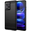 Púzdro MG Carbon Xiaomi Redmi Note 12 Pro Plus, čierne
