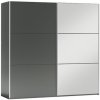 Stolar VIGO 250 šatníková skriňa s posuvnými dverami, grafit Stolar VIGO 250 šatníková skriňa s posuvnými dverami, grafit
