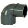 PVC krátké koleno - úhel 90° - 50mm vnitřní x 50mm vnější PVC krátké koleno - úhel 90° - 50mm vnitřní x 50mm vnější