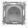 Zásuvka 2P+T/16A/250V IP44 s krytkou, tesn. (transparent) (PS) svetlá sivá SIMON55 (Simon) Zásuvka 2P+T/16A/250V IP44 s krytkou, tesn. (transparent) (PS) svetlá sivá SIMON55 (Simon)