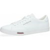 Tommy Hilfiger pánske kožené tenisky - biele - 43 Tommy Hilfiger pánske kožené tenisky - biele - 43