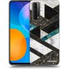 Picasee silikónový čierny obal pre Huawei P Smart 2021 - Dark geometry Picasee silikónový čierny obal pre Huawei P Smart 2021 - Dark geometry