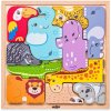 Woody Puzzle na desce zvířátka (102191995) Woody Puzzle na desce zvířátka (102191995)