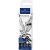Sada umeleckých pier Faber-Castell - Comic black set Sada umeleckých pier Faber-Castell - Comic black set