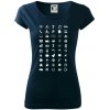 FOR TRAVEL - slovník na cestovanie - Dámske tričko Pure - 2XL ( Tmavomodrá (veľmi tmavá - skoro čierna) ) FOR TRAVEL - slovník na cestovanie - Dámske tričko Pure - 2XL ( Tmavomodrá (veľmi tmavá - skoro čierna) )