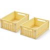 Úložný box Liewood Weston S 2ks: Lemonade Úložný box Liewood Weston S 2ks: Lemonade