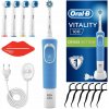 Elektrická zubná kefka Oral-B Vitality 100 BLUE D100 Niebieska szczoteczka Oral-B Vitality Elektrická zubná kefka Oral-B Vitality 100 BLUE D100 Niebieska szczoteczka Oral-B Vitality
