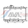 Chladič motora AVA Clever Choice SZA2085 Chladič motora AVA Clever Choice SZA2085
