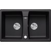 Granitový kuchynský drez BLANCO Lexa 8 - s excentrom Farba: čierna Granitový kuchynský drez BLANCO Lexa 8 - s excentrom Farba: čierna