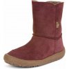 Dievčenská zimná barefoot obuv TEX SUEDE Bordeaux, Froddo, G3160238-1, červená - 29 Dievčenská zimná barefoot obuv TEX SUEDE Bordeaux, Froddo, G3160238-1, červená - 29