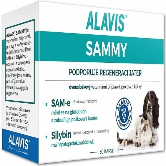 ALAVIS SAMMY na pečeň a regeneráciu 30 cps